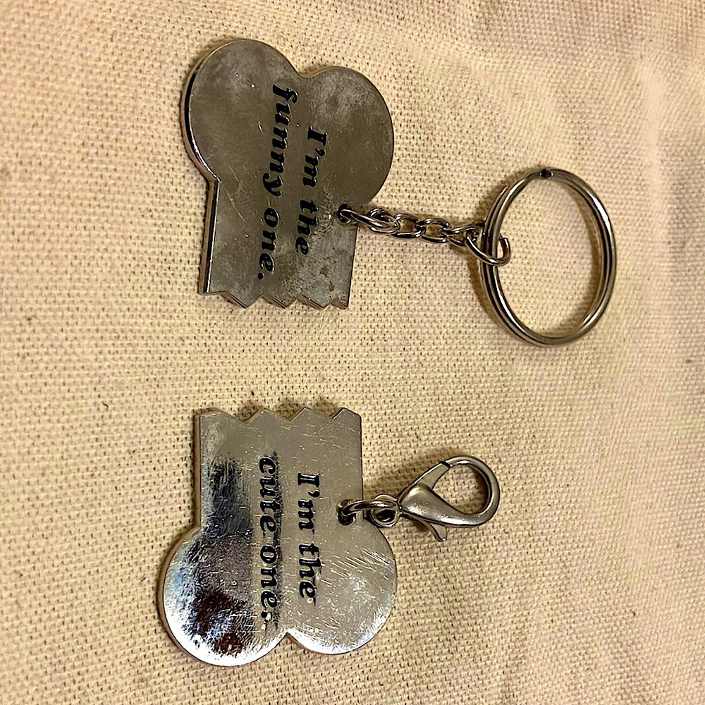 Owner and pet keychain